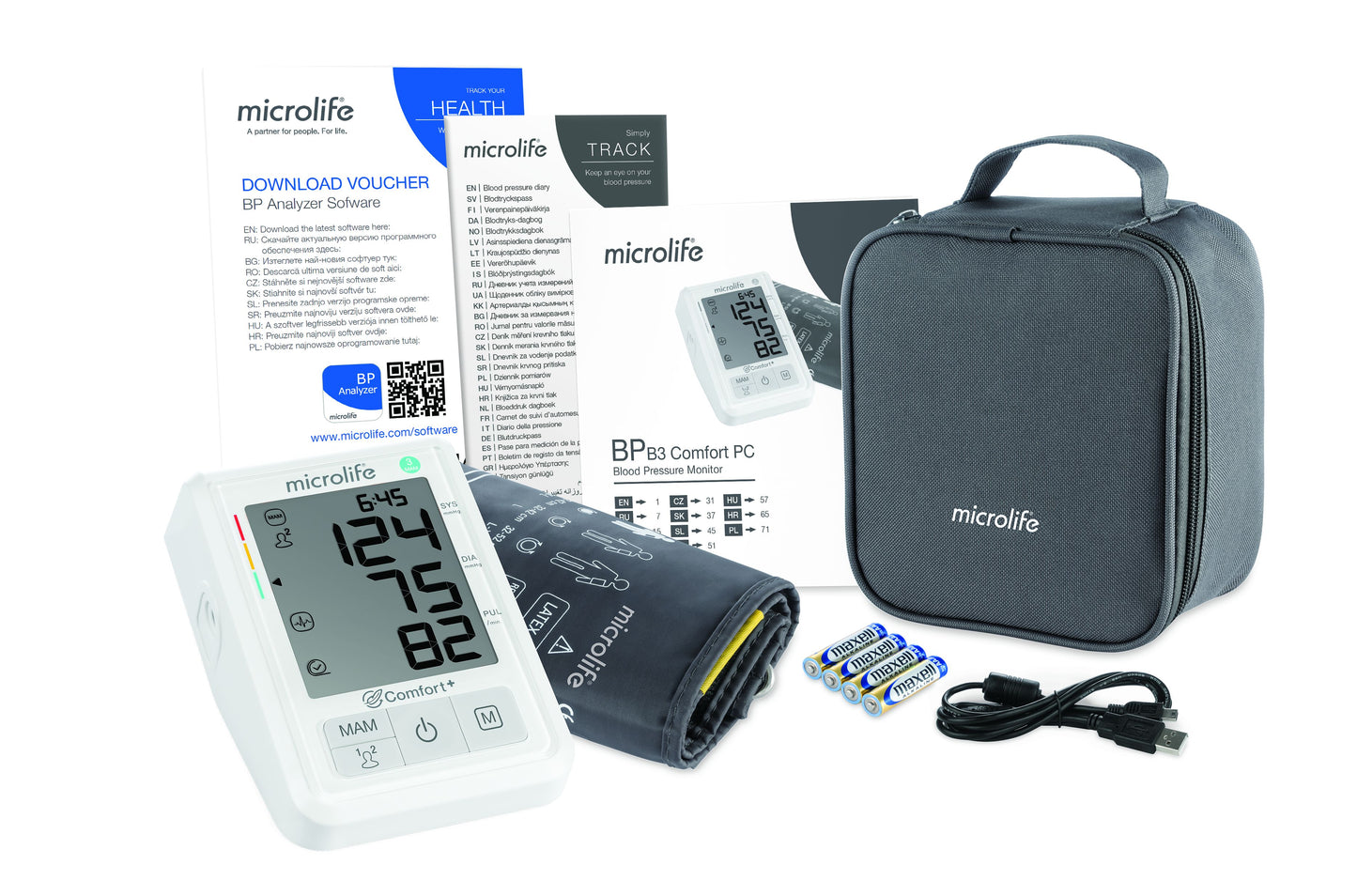 Microlife Blutdruckmesser B3 Comfort