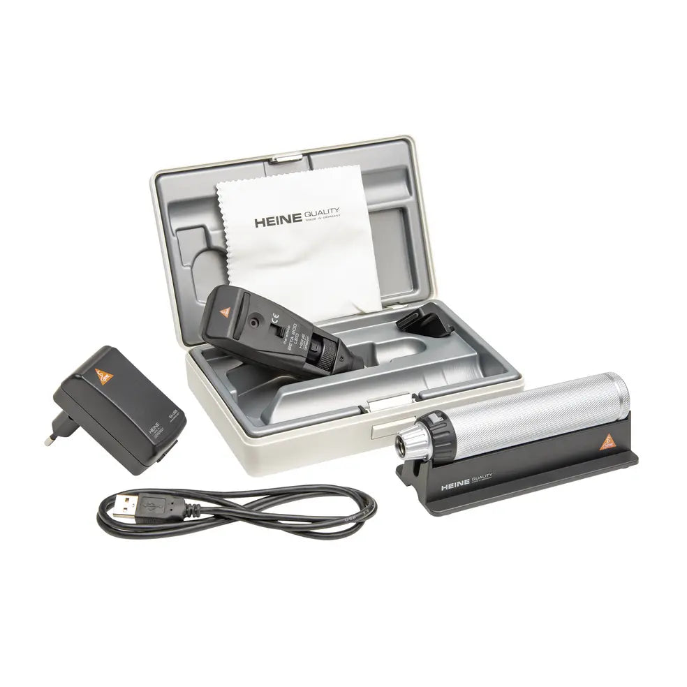 HEINE Optotechnik BETA 200 LED Skiaskop - Set 3,5V - USB Ladegriff HEINE Optotechnik
