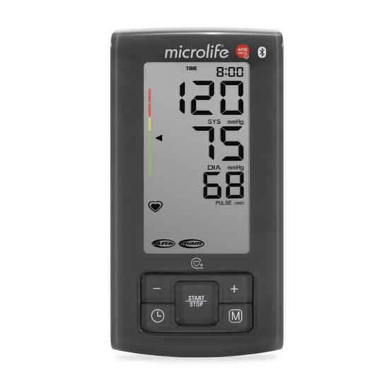 Microlife Blutdruckmesser A6 BT Black Cover