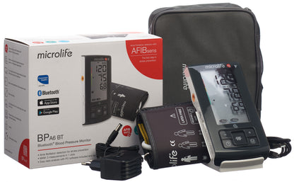 Microlife Blutdruckmesser A6 BT Black Cover