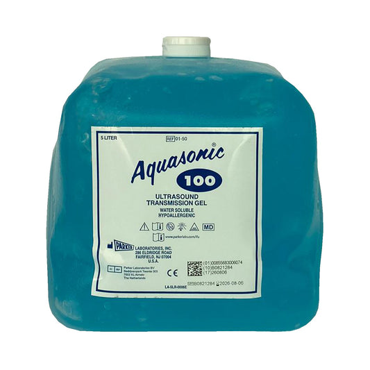Aquasonic 100 Ultraschallgel in 5L Cubitainer im 4er-Pack