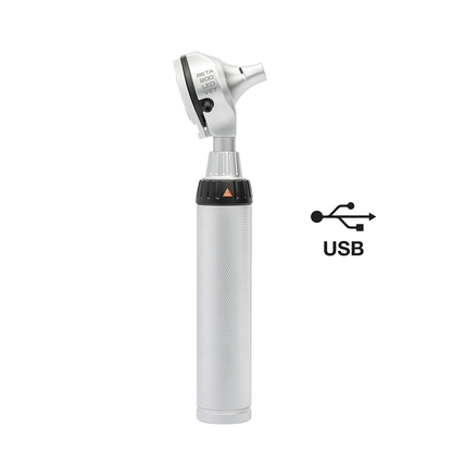 HEINE BETA 200 LED VET F.O. Otoskop - BETA4 USB Ladegriff + USB Kabel + Steckernetzteil