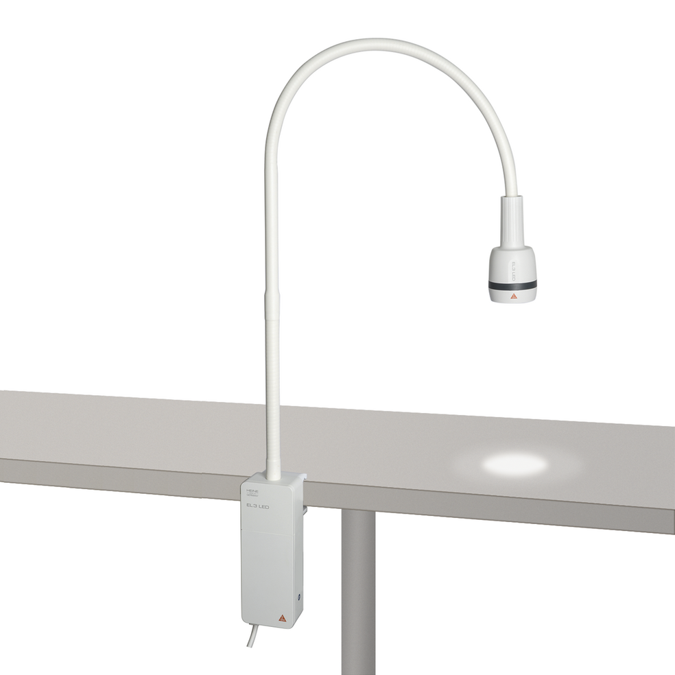 HEINE EL3 LED Untersuchungsleuchte - Kit - Klemmhalterung für die Tischmontage